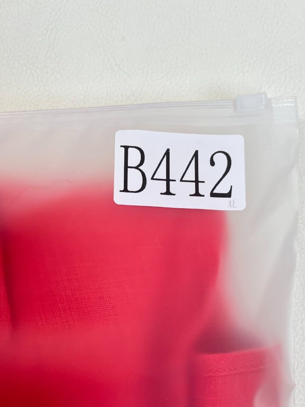 NWOT Farm Rio Red Mixed Buttons Linen Midi Skirt Elastic Waist Size S - Picture 13 of 13